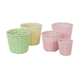 MACETA S/3  3MIX COL S D13 H12-B D21 H17 MIMBRE