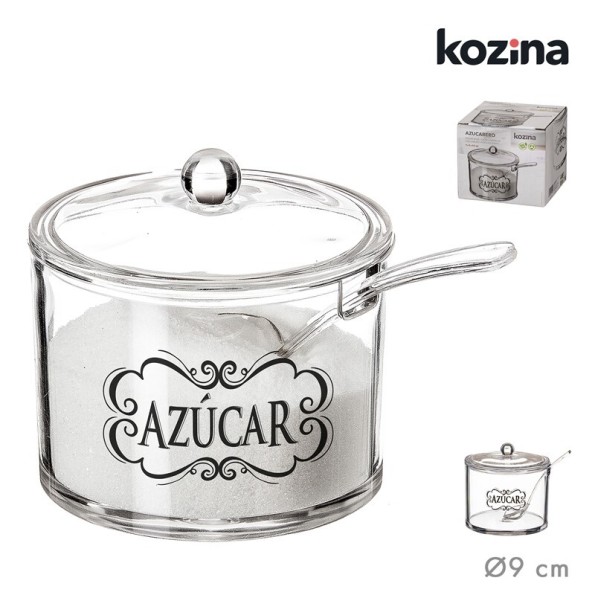 AZUCARERO METACRILATO 9 cm ANTIQUE