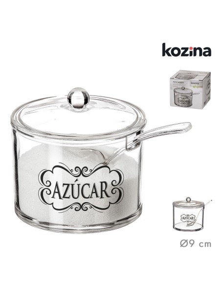 AZUCARERO METACRILATO 9 cm ANTIQUE