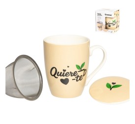 TAZA INFUSION C/ FILTRO 350 ML QUIERETE