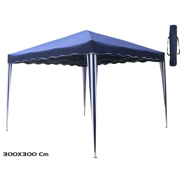 CARPA PLEGABLE ACERO Y POLYESTER 180GR 3X3M