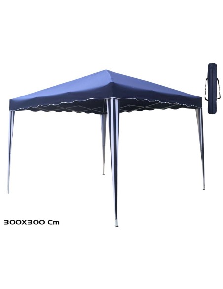 CARPA PLEGABLE ACERO Y POLYESTER 180GR 3X3M