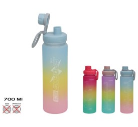 BOTELLA 7X25CM 700ML RAINBOW