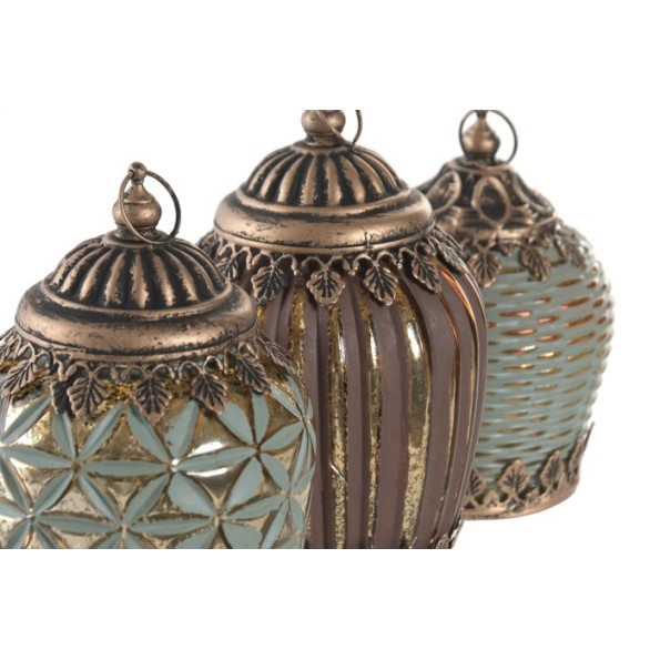 DECORACION LUMINOSA LED 13X13X17,5 2xAAA 3 SURT.