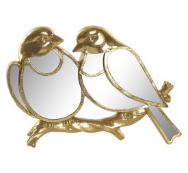 DECORACION PARED RESINA 26,5X2,5X18,5 PAJAROS