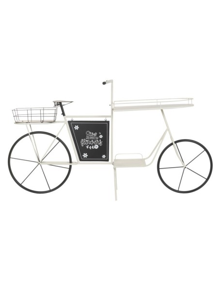EXPOSITOR METAL 167X41X95 BICICLETA BLANCO
