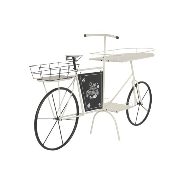EXPOSITOR METAL 167X41X95 BICICLETA BLANCO