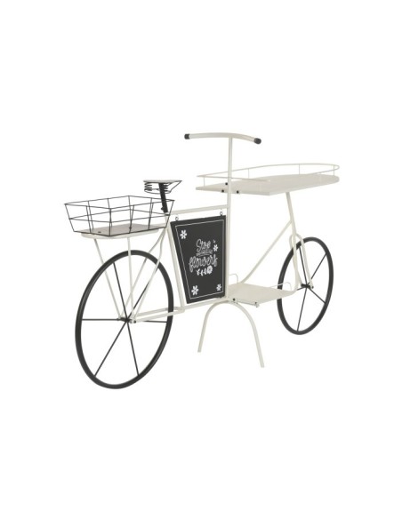 EXPOSITOR METAL 167X41X95 BICICLETA BLANCO