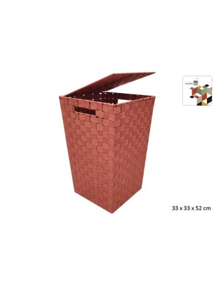 COFFRE LINGE SANGLE PP TERRACOTTA COFFRE LINGE SANGLE PP TERRACOTTA
