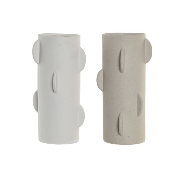 JARRON PORCELANA 15,5X15,5X30 2 SURT.