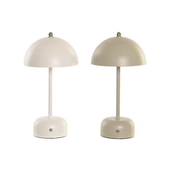 LAMPARA TACTIL LED HIERRO 16X16X30 SETA 2 SURT.