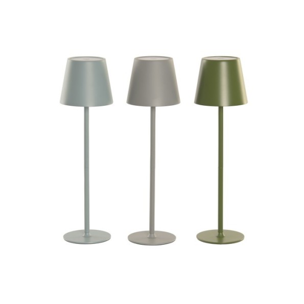 LAMPARA TACTIL LED HIERRO 11X11X37 TACTIL 3 SURT. (1108)