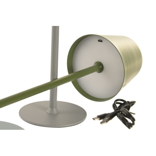 LAMPARA TACTIL LED HIERRO 11X11X37 TACTIL 3 SURT. (1108)
