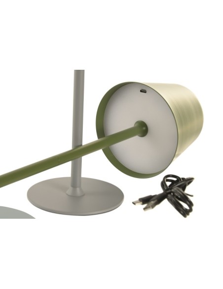 LAMPARA TACTIL LED HIERRO 11X11X37 TACTIL 3 SURT. (1108)