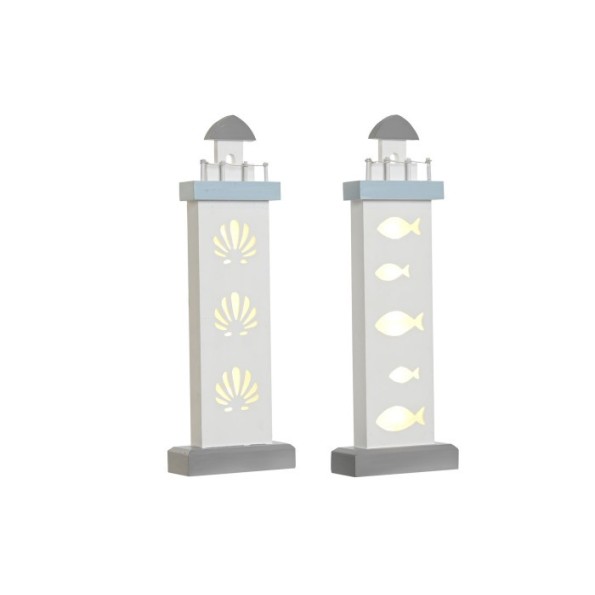 DECORACION MDF LED 14X5,5X40 FARO 2 SURT.