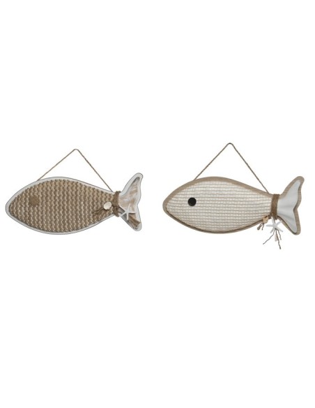 DECORACION COLGANTE MDF 46X4,5X32 PEZ 2 SURT.