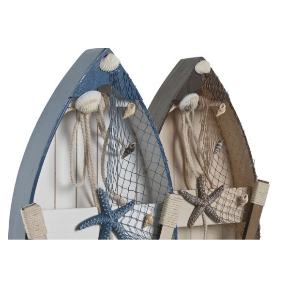 DECORACION LUMINOSA LED MADERA 20X7X40 2 SURT.