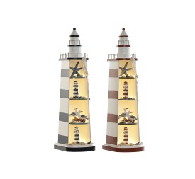 DECORACION LED MADERA 14X16X52 FARO 2 SURT.