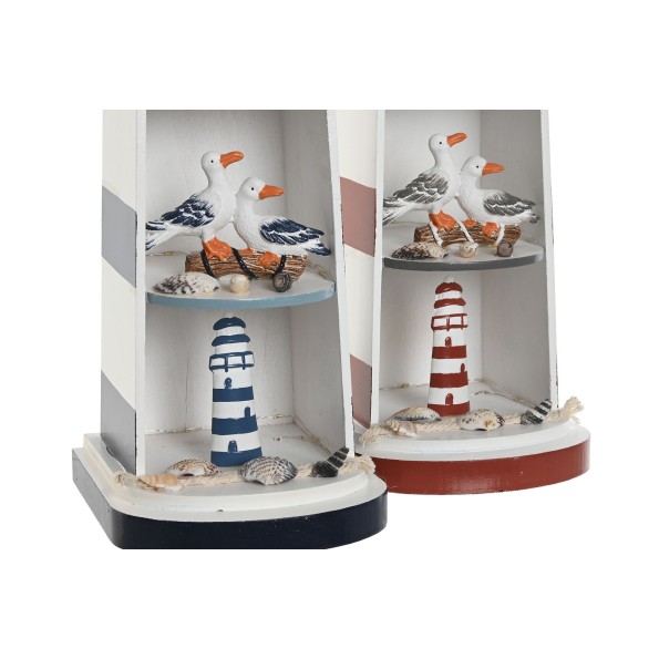 DECORACION LED MADERA 14X16X52 FARO 2 SURT.