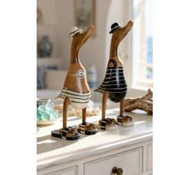 FIGURA BAMBU 16X13X35 PATO MARINERO 2 SURT.