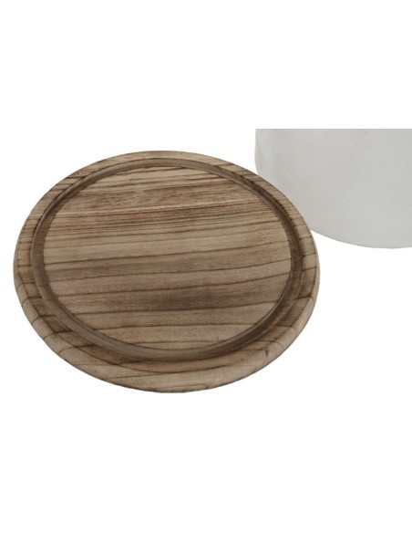 JARRON  CRISTAL PAULOWNIA 26X23X33 BOTELLA