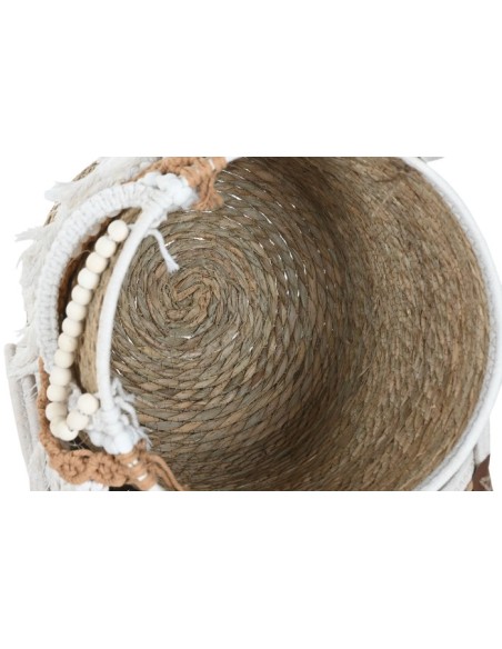 CESTA SET 3 FIBRA ALGODON 40X40X47 NATURAL