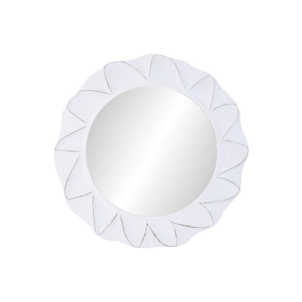 ESPEJO MDF CRISTAL 81X3X78 RUGOSO BLANCO