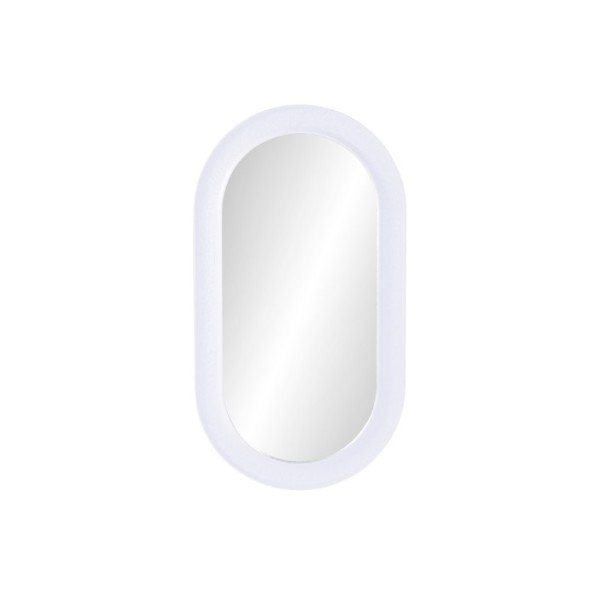 ESPEJO MDF CRISTAL 60X2,8X110 RUGOSO BLANCO