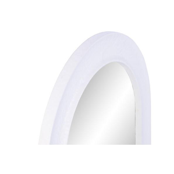 ESPEJO MDF CRISTAL 60X2,8X110 RUGOSO BLANCO