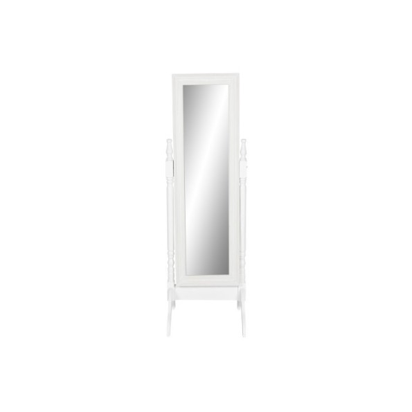 ESPEJO VESTIDOR MDF ESPEJO 50X50X157 BLANCO