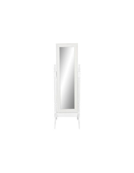 ESPEJO VESTIDOR MDF ESPEJO 50X50X157 BLANCO