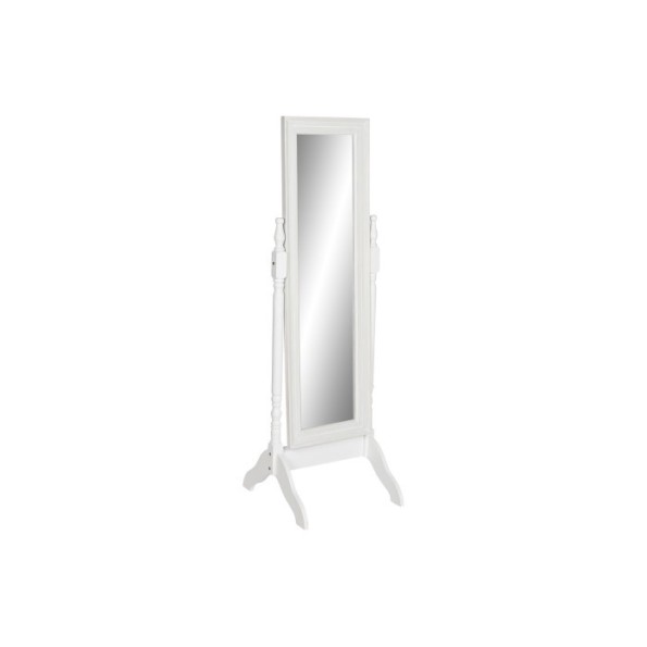 ESPEJO VESTIDOR MDF ESPEJO 50X50X157 BLANCO