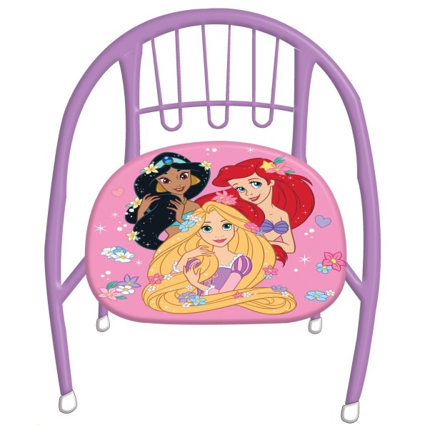 SILLA METALICA PRINCESAS DISNEY 36*35*36CM