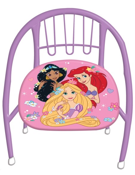 SILLA METALICA PRINCESAS DISNEY 36*35*36CM