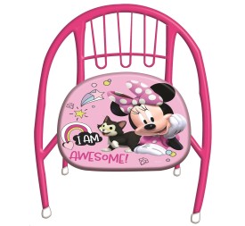 SILLA METALICA MINNIE MOUSE DISNEY 36*35*36CM