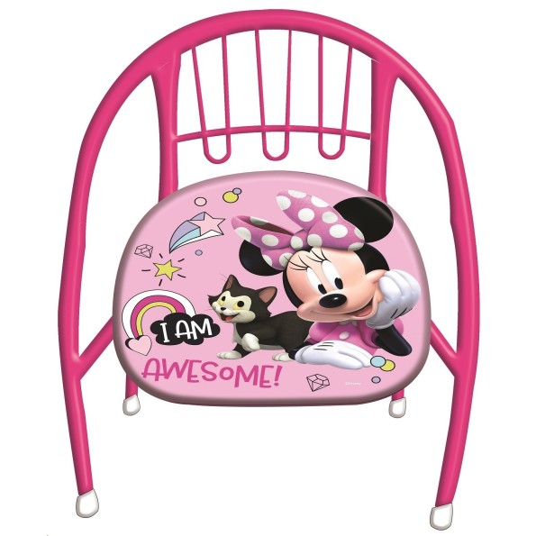 SILLA METALICA MINNIE MOUSE DISNEY 36*35*36CM