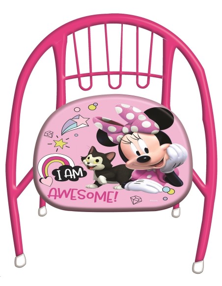SILLA METALICA MINNIE MOUSE DISNEY 36*35*36CM