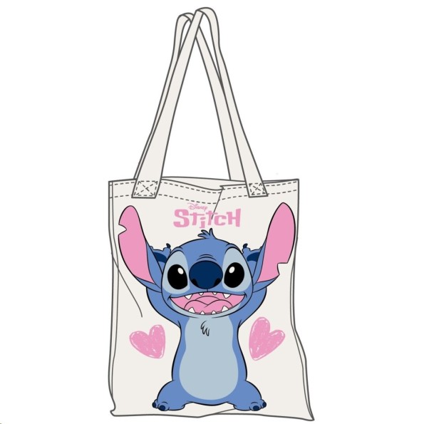 BOLSA TELA ALGODÓN LILO & STITCH 41*38,5CM DISNEY
