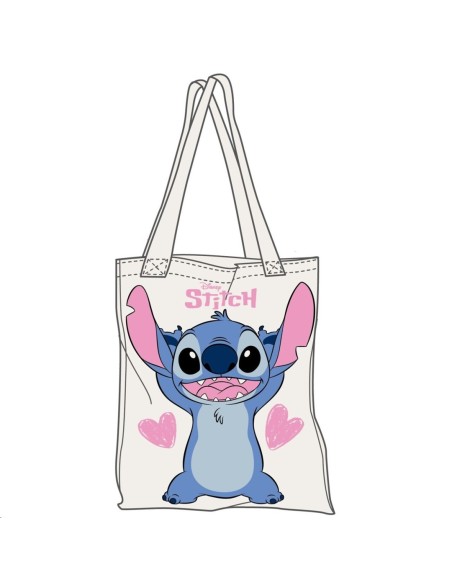 BOLSA TELA ALGODÓN LILO & STITCH 41*38,5CM DISNEY