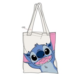 BOLSA TELA ALGODÓN LILO & STITCH 41*38,5CM DISNEY