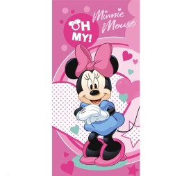TOALLA PLAYA MICRO NIÑA MINNIE MOUSE 70*140CM