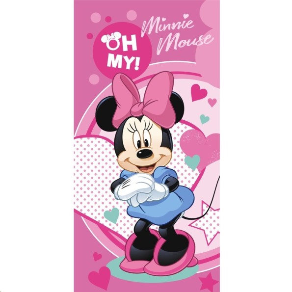TOALLA PLAYA MICRO NIÑA MINNIE MOUSE 70*140CM