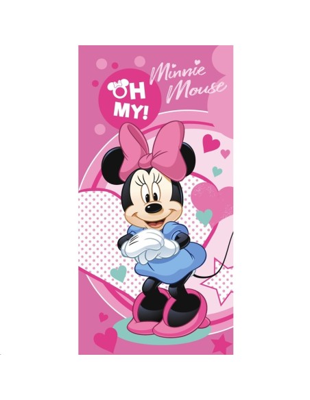 TOALLA PLAYA MICRO NIÑA MINNIE MOUSE 70*140CM