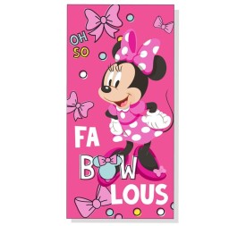 TOALLA PLAYA MICRO NIÑA MINNIE MOUSE 70*140CM (NW1529)