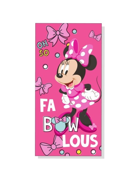 TOALLA PLAYA MICRO NIÑA MINNIE MOUSE 70*140CM (NW1529)
