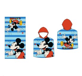 PONCHO PLAYA 55*110CM NIÑO MICKEY MOUSE DISNEY