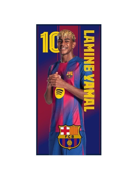 TOALLA PLAYA MICRO FC BARCELONA 140*70CM YAMAL (YAMAL02)