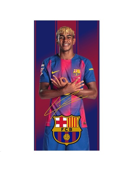 TOALLA PLAYA MICRO FC BARCELONA 140*70CM YAMAL (YAMAL01)