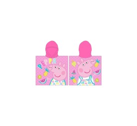 PONCHO PLAYA MICRO PEPPA PIG 55*110 NIÑA