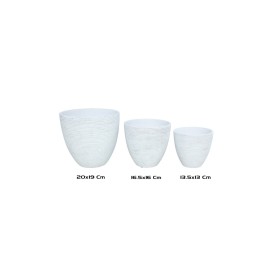 SET 3 MACETEROS SHANTA 20X20X19 CM